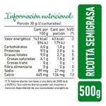 Ricotta Garcia Semigrasa Sachet 500gr #2