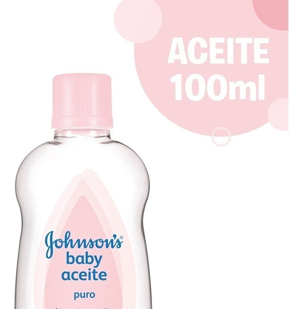 Johnsons Baby Aceite Puro 100 ml