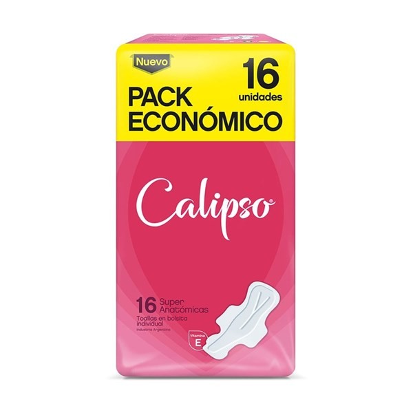 Calipso Toalla Super Anatómica (16 Unidades) alt