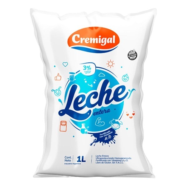 Generico Leche Entera Cremigal 1 l #1