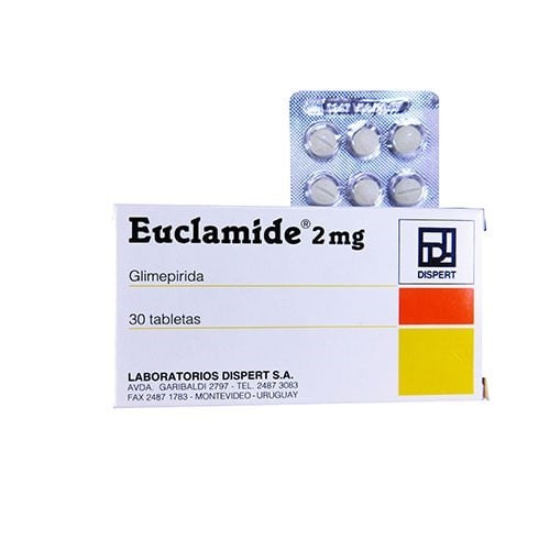 EUCLAMIDE 2 MG 30 TAB #1