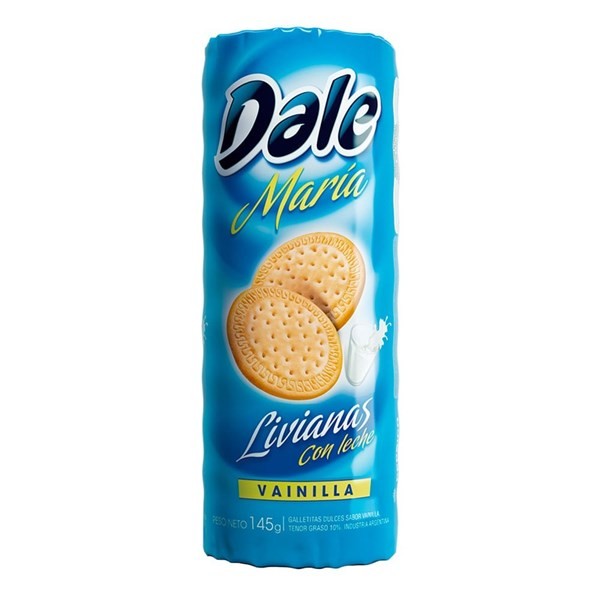 Galletitas Maria Vainilla Dale 145 Gr #1