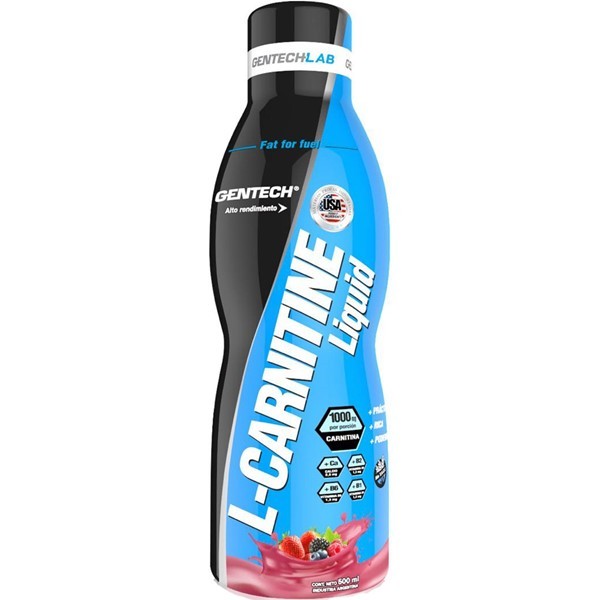Gentech Suplemento Dietario L-Carnitina Liquida x 500 ml #1