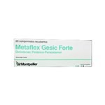 Montpellier Metaflex Gesic Forte Diclofenac Potásico + Paracetamol x 20 Comp Recubiertos #1