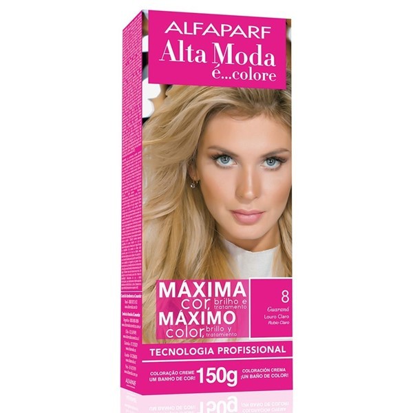 Alfaparf Alta Moda Kit Coloracion 8 Rubio Claro #1