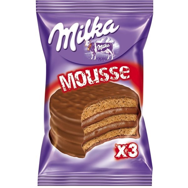Alfajor Milka Triple Mousse 55 Gr #1