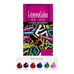 Estereocolor Estereo Color Neon Funky Colors Tintura Semi Permanente X12 Violeta #1
