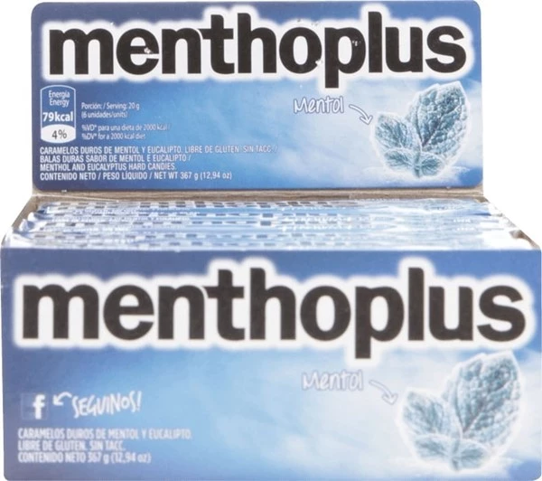 Caramelos Menthoplus Sabor Mentol x 30 g alt