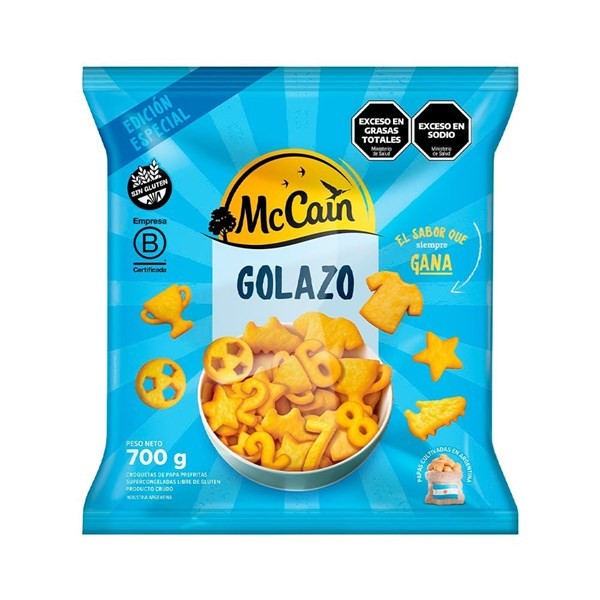 Croquetas de Papa Golazo x 700 Grs Mc Cain #1