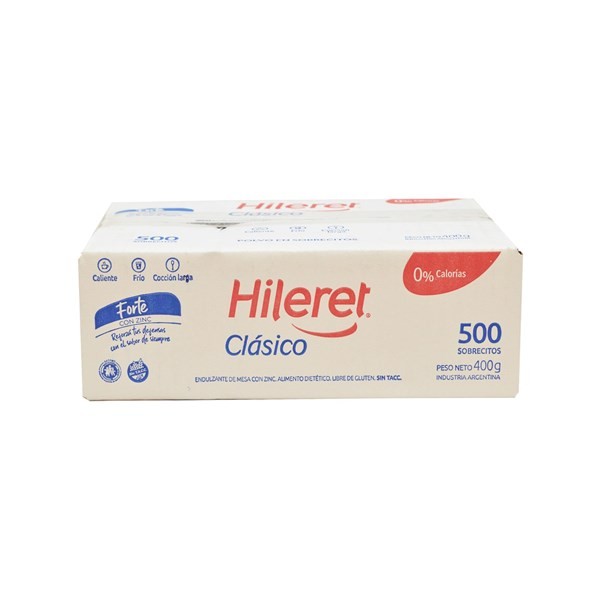 Edulcorante Sobres C Sacarina 1a10 Hileret X 500 Uni #1