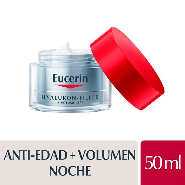 Eucerin Crema de Noche Hyaluron-Filler + Volume-Lift Para Todo Tipo de Piel 50 ml #1