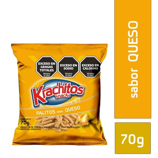 Palitos Krachitos Sabor Queso 70 G #1