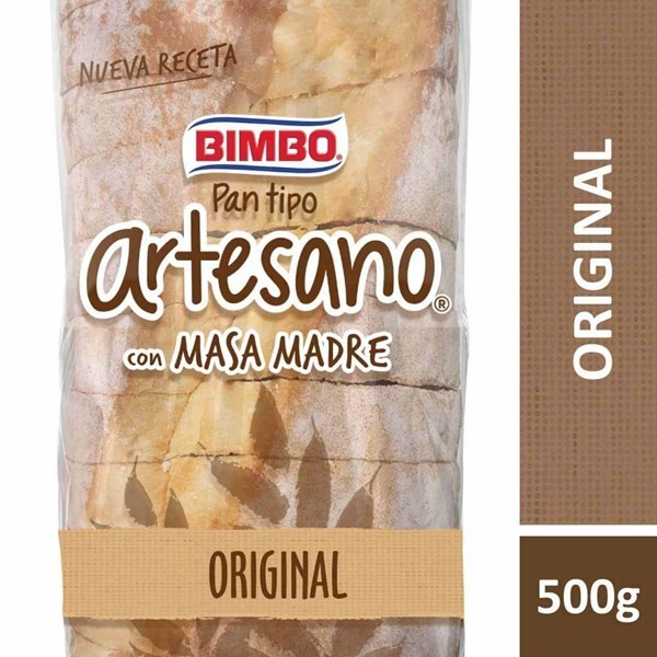 Pan Blanco Artesano Masa Madre x 500 gr #1