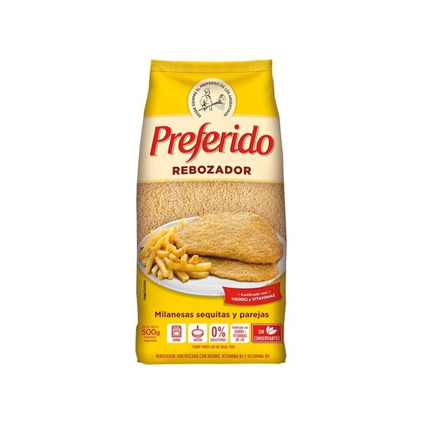 Rebozador Preferido En Bolsa 500 G. #1