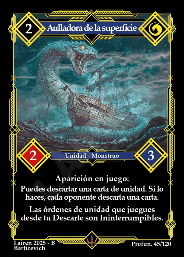 045 Aulladora De La Superficie - Coste 2