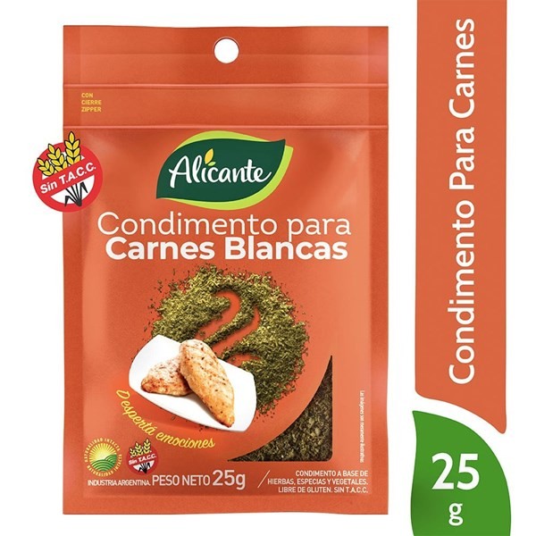 Condimento Alicante Para Carnes Blancas 25 Gr #1