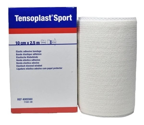 Tensoplast® Sport Vendas 10 cm x 25 ,mts Original Adhesivas