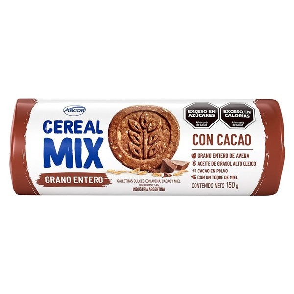 Galletitas Cereal Mix Sabor Cacao x 150 g #1
