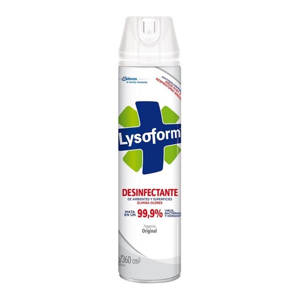 Lysoform Desinfectante Aerosol Original 360 Ml alt