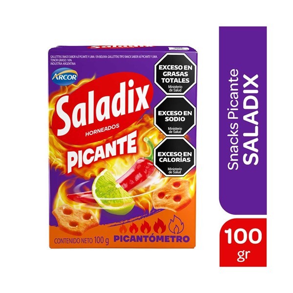 Galletitas Horneado Picante Saladix 100 g. #1