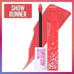 Maybelline Labial Super Stay Matte Ink Birthday 400 Show Runner #5