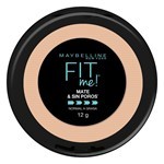 Maybelline Polvo Compacto Matificante Fit Me 12 gr 130 beige Buff #1