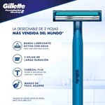Gillette Máquina De Afeitar Prestobarba 2 Ultragrip 5 Un #3