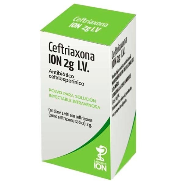 Ceftriaxona 2 g | 1 Inyectable | Ceftriaxona #1