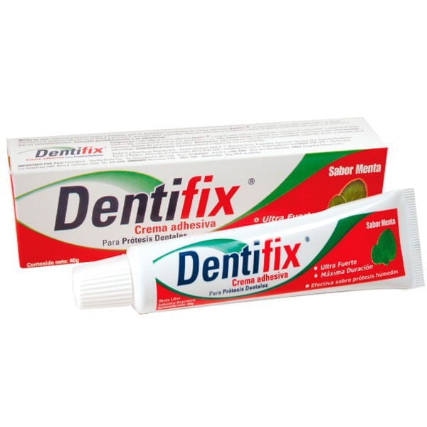 Dentifix Crema Adhesiva (Sabor Menta) 40 gr alt