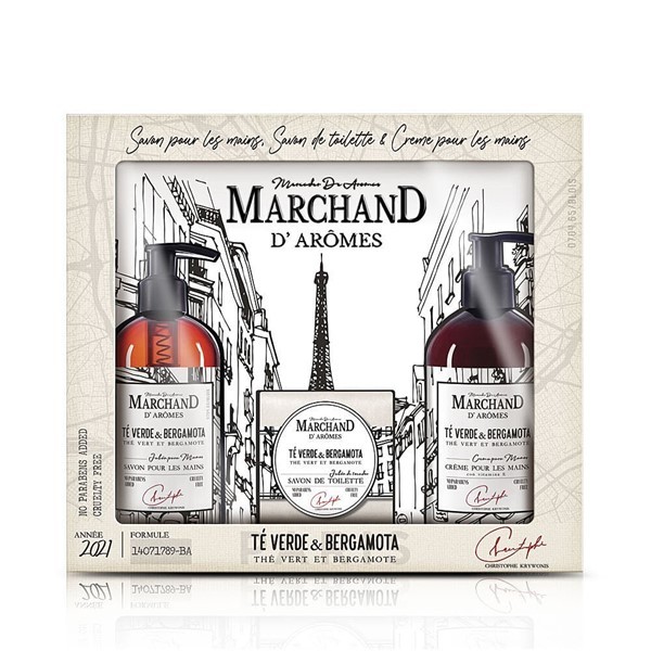 Marchand D`Aromes Set Trío Té Verde Y Bergamota #1