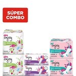 Combo Enjoy Tampón, Toallita x 8 un Y Protectores Diario #1
