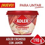 Queso Untable Adler Crem Con Jamón X 190g #1