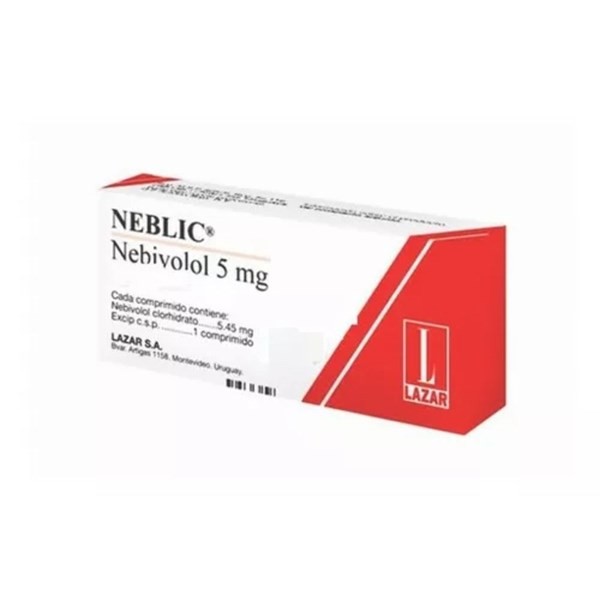 Neblic 5 Mg | 20 Comprimidos | Nebivolol #1