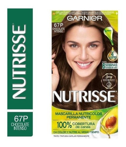 Garnier Nutrisse Kit de Coloracion 67P Puro Chocolate