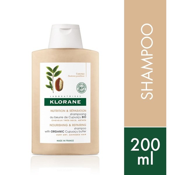 Klorane Shampoo a La Manteca de Cupuacu Organico 200 ml