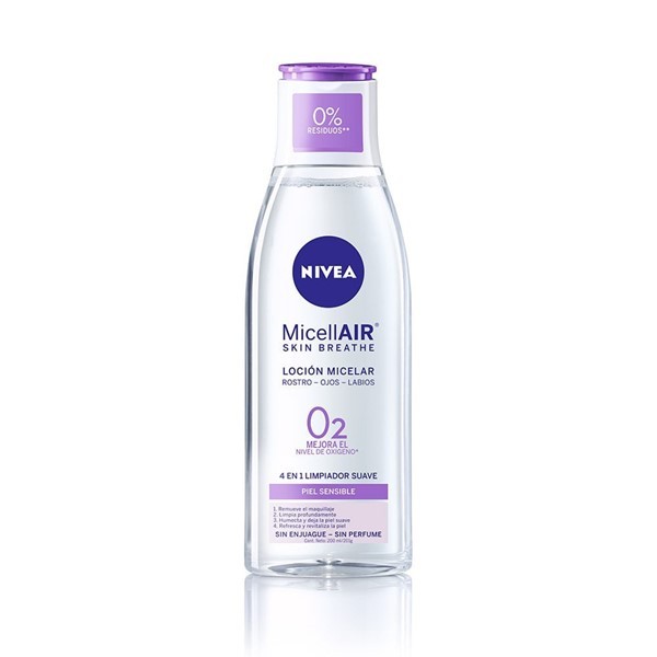 Loción Micelar Facial Nivea Piel Sensitive 3 en 1 x 200 ml #1