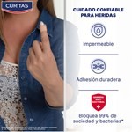 Apósitos Adhesivos Curitas Tela Transpiel Resistente Al Agua 12 Cajas x 20 Unidades Motivo Único #3