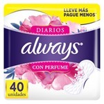 Protectores Diarios Always Con Perfume x 40 un #5