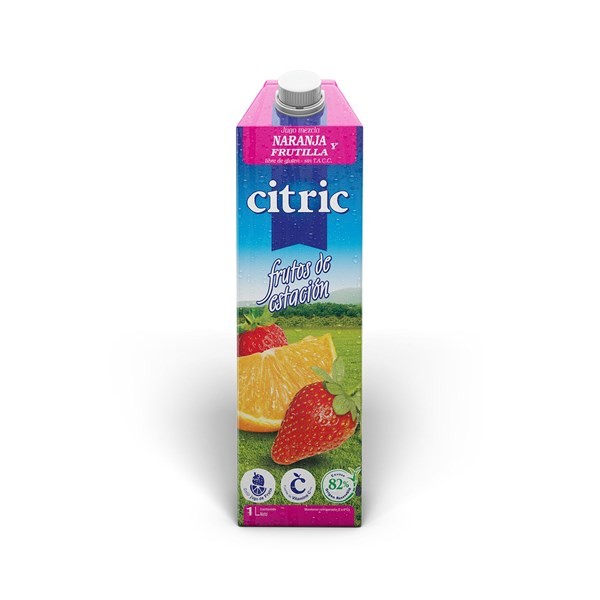 Jugo Citric de Naranja Y Frutilla Tetra 1 lts. #1