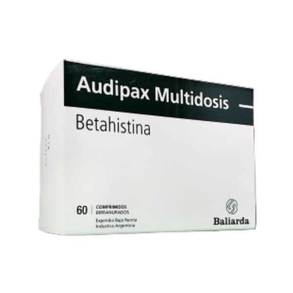 Baliarda Audipax Multidosis 24 Mg Betahistina x 60 Comp #1