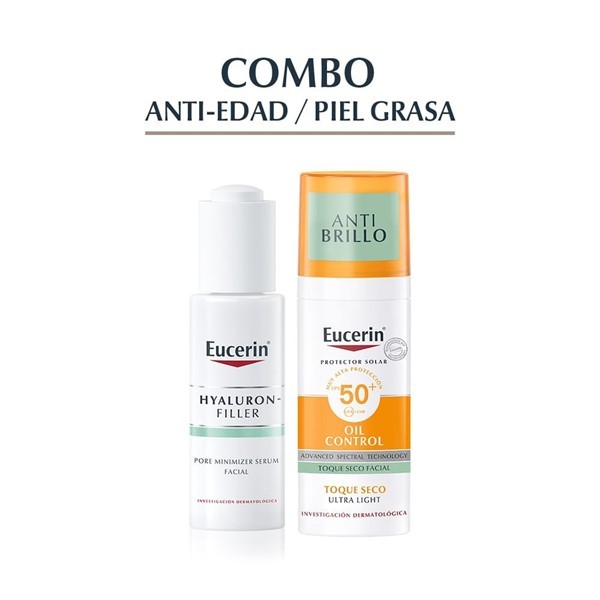 Combo Anti Edad Piel Grasa Eucerin #1
