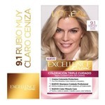 Excellence Kit Coloracion 9.1 Rubio Muy Claro Ceniza #3