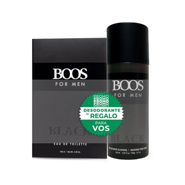 Boos Set Black Edt 100 ml + Deo Tamaño 2 Unid #1