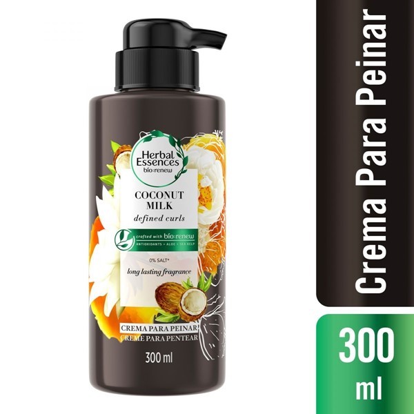 Herbal Essences Crema Para Peinar Coconut Milk 300 ml #1