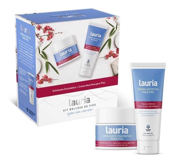 Lauria Kit Exfoliante Enzimatico + Crema Nutritiva #1