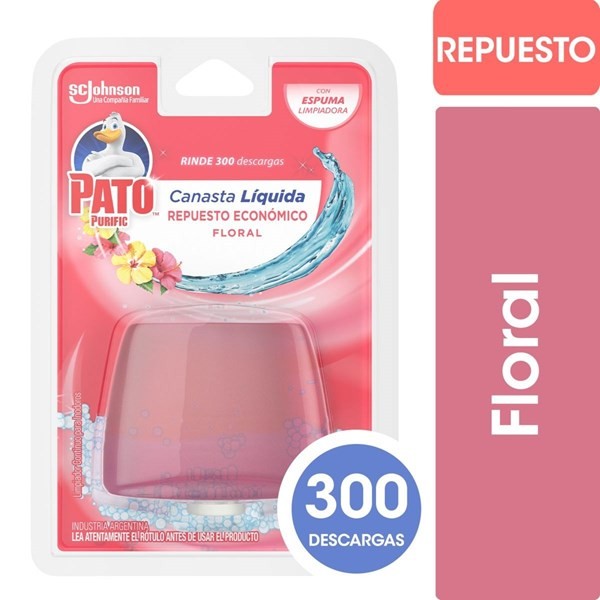 Pato Purific Canasta Liquida Floral Repuesto 50 ml #1