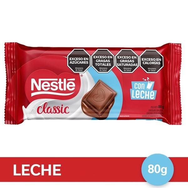 Chocolate con Leche Nestlé Classic 80 gr #1