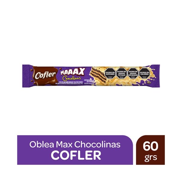 Oblea Max Chocolinas Cofler 60 Grs #1