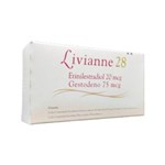 Pharmadorf Livianne 28 Etinilestradiol + Gestodeno x 28 Comp Recubiertos #1