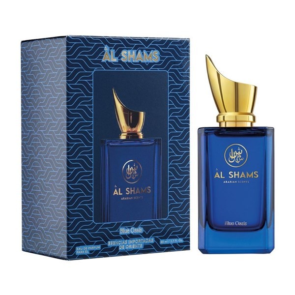 Al Shams Fragancia Blue Oasis para Hombre Edp x 80 ml #1
